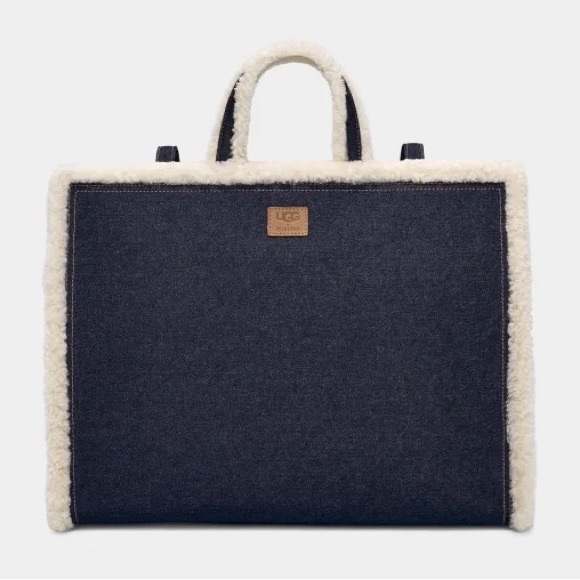 Ugg X Telfar Large Shopper- Denim - Picture 4 of 5